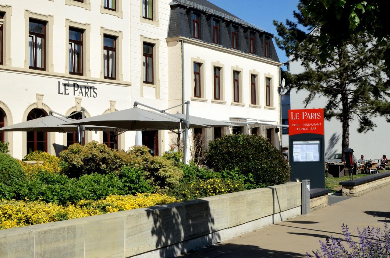 Hotel Restaurant Le Paris Mondorf-les-Bains Exterior foto